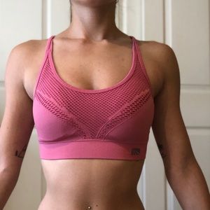 Hot Pink Sports Bra